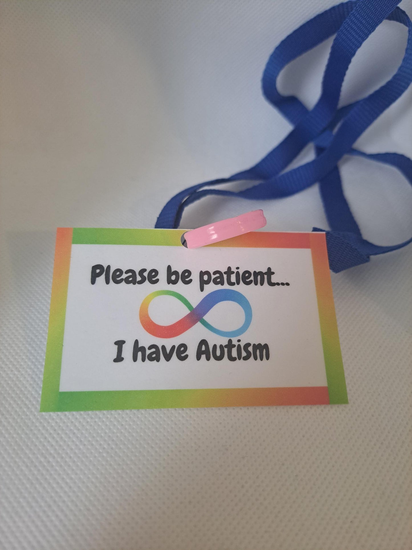 I have Autism - lanyard