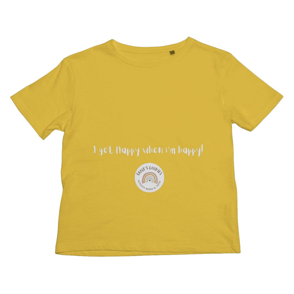 I get flappy when i'm happy Kids T-Shirt